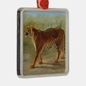 タイガー王室の・マーチング(Rosa Bonheur) メタルオーナメント (右)