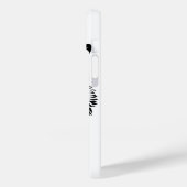 タイガー白黒 Case-Mate iPhoneケース (裏面 / 左)