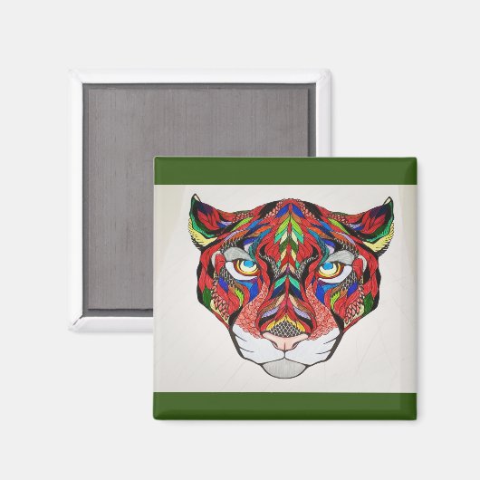 タイガー磁石 マグネット (正面/裏面)