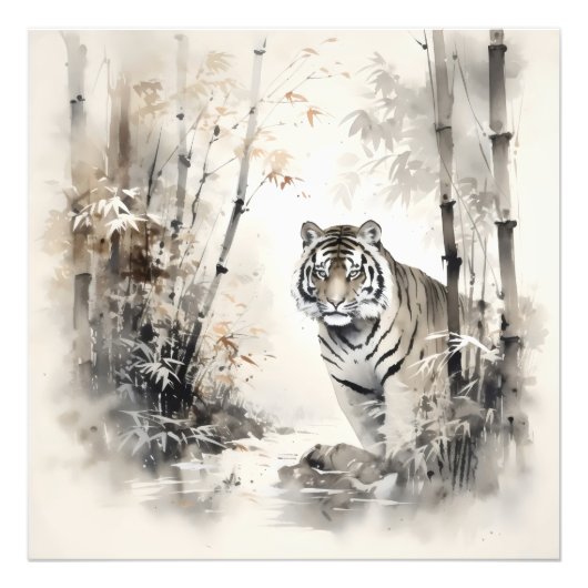 タイガー竹林 フォトプリント            (正面)