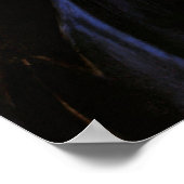 タイガー絵を描ズバイフランツ・マーク ポスター (角)