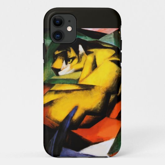タイガー絵を描ズバイフランツ・マーク Case-Mate iPhoneケース (裏面)
