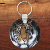 タイガー絵画のキーチェーン キーホルダー (正面)