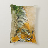 タイガー絵画ズ アクセントクッション (裏面(縦))