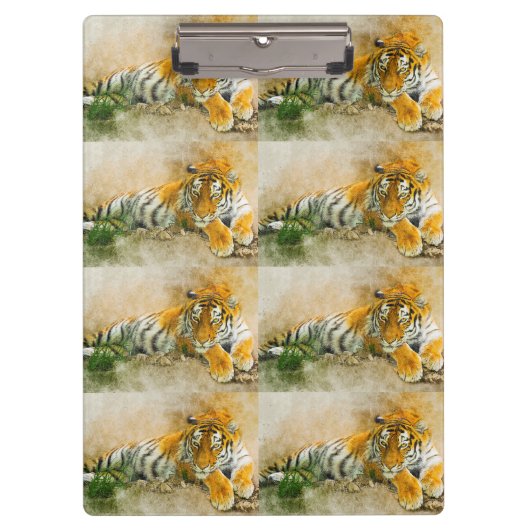 タイガー絵画ズ クリップボード (正面)