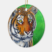 タイガー絵画ズ セラミックオーナメント (左)