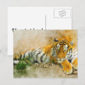 タイガー絵画ズ ポストカード (正面/裏面)