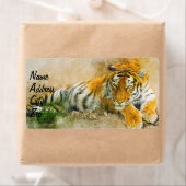 タイガー絵画ズ ラベル (インサイチュ)