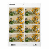 タイガー絵画ズ ラベル (フルシート)