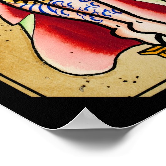 タイガー芸者 ポスター (角)