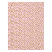 タイガー誕生日パーティーピンク テーブルクロス (正面)