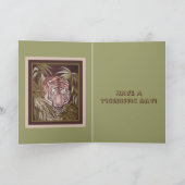 タイガー誕生日 カード (内部)