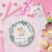 タイガー誕生日 ペーパープレート (パーティー)