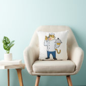 タイガー調理師シェフハットプラッタ クッション (椅子)