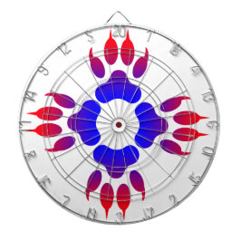 タイガー足プリントメタルケージダーツボード ダーツボード