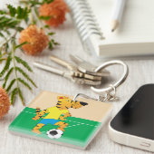 タイガー遊ズ・サッカー キーホルダー (正面右)