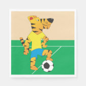 タイガー遊ズ・サッカー スタンダードランチョンナプキン (正面)