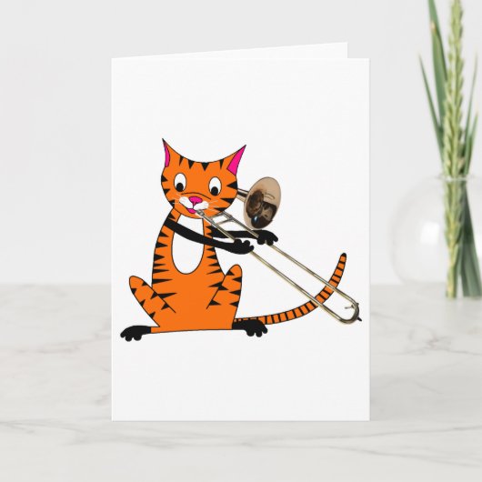 タイガー遊・ザ・トロンボーン カード (正面)