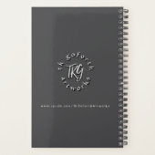 タイガー野生動物写真水彩 プランナー手帳 (裏面)