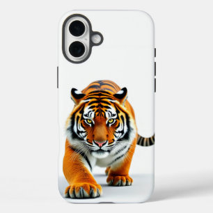 タイガー電話ケース iPhone 16 PLUSケース
