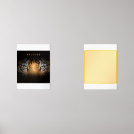 タイガー顔キャンバス