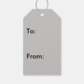 タイガー顔ギフトラベル ギフトタグ (裏面)