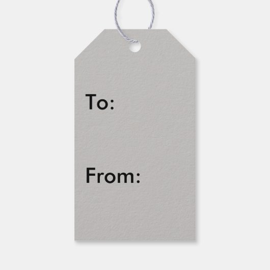 タイガー顔ギフトラベル ギフトタグ (裏面)