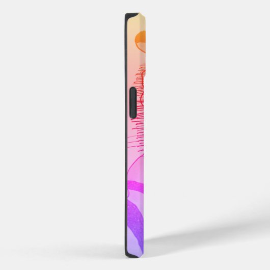 タイガー顔スケッチ Case-Mate iPhoneケース (裏面 / 右)