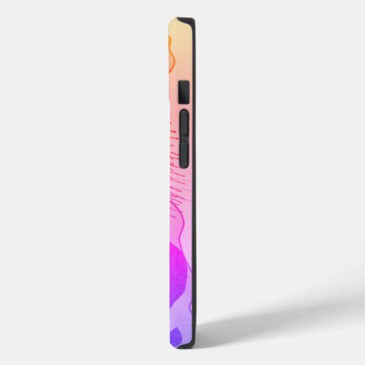 タイガー顔スケッチ Case-Mate iPhoneケース (裏面 / 左)