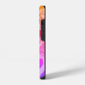 タイガー顔スケッチ iPhoneケース (左側面)