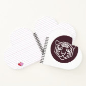 タイガー顔バッジ ノートブック (内部)