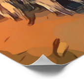 タイガー顔ポスター ポスター (角)