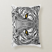 タイガー顔 アクセントクッション (正面(垂直))