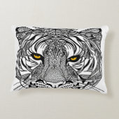 タイガー顔 アクセントクッション (裏面)