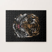 タイガー顔 ジグソーパズル (横)