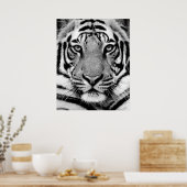 タイガー顔 ポスター (キッチン)