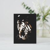 タイガー顔 ポストカード (スタンド正面)