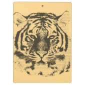 タイガー顔#3 クリップボード (裏面)
