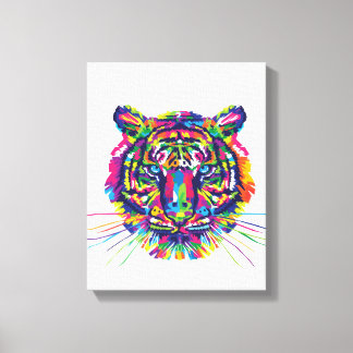 タイガー顔 | Zazzle_Growshop。 キャンバスプリント