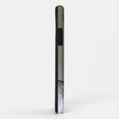 タイガー飛んでいるノーズアート(ヴィンテージP-40機体) Case-Mate iPhoneケース (裏面/右)