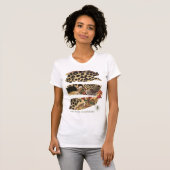 タイガー食べ物・チキン。日本のヴィンテージ Tシャツ (正面フル)