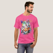 タイガー魔法水彩スケッチ Tシャツ (正面フル)