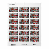 タイガー2022差出人住所ラベル ラベル (フルシート)