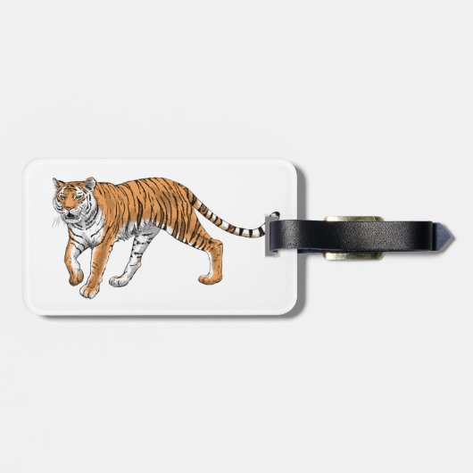 タイガー2 ラゲッジタグ (裏面横)