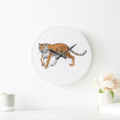 タイガー2 ラージ壁時計 (ホーム)