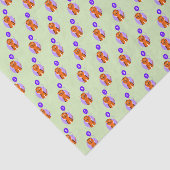 タイガー5歳の紫の緑 薄葉紙 (詳細)