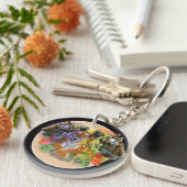 タイガー・アットヘンリー・ドリー動物園 キーホルダー (正面右)