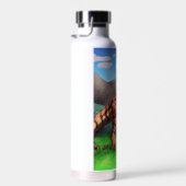 タイガー・アロサウルス ウォーターボトル (右面)