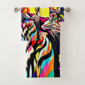 タイガー・イン・ア・フローラ・ドリーム バスタオルセット (インサイチュ)