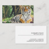 タイガー·ウォー絵画ターカラーズ·アート 名刺 (正面/裏面)